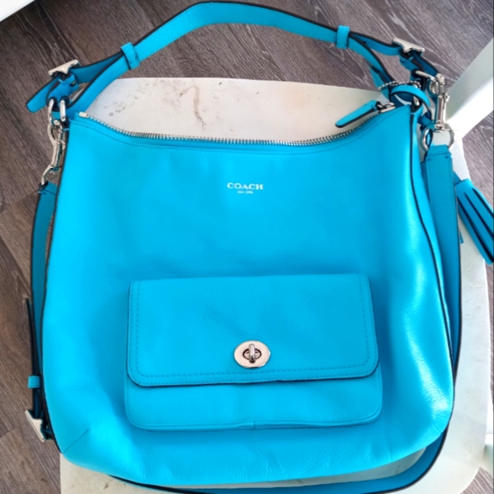 COPY - Coach Bag Teal Coach Bag